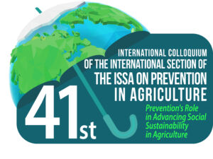 Logo of 41st International Colloquium of the International Section of the ISSA on Prevention in Agriculture
